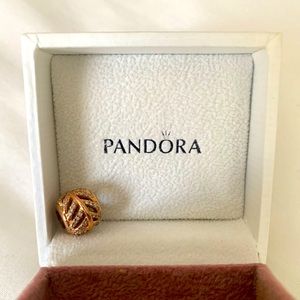 Pandora leaf charm